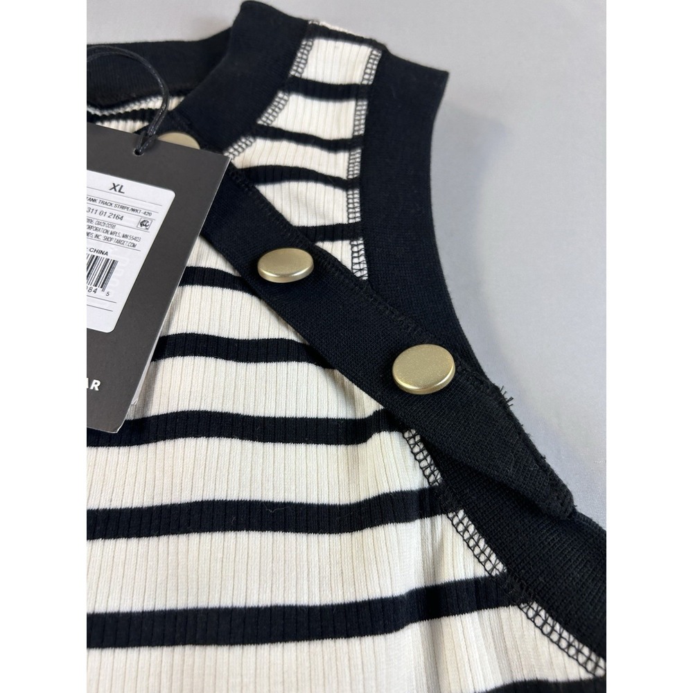Womens XL Tops Lot Talbots Green Sweater Who What Wear Striped Sleeveless - Picture 10 of 16